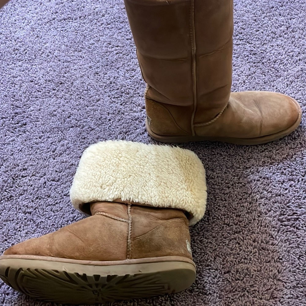 Chestnut UGG boots